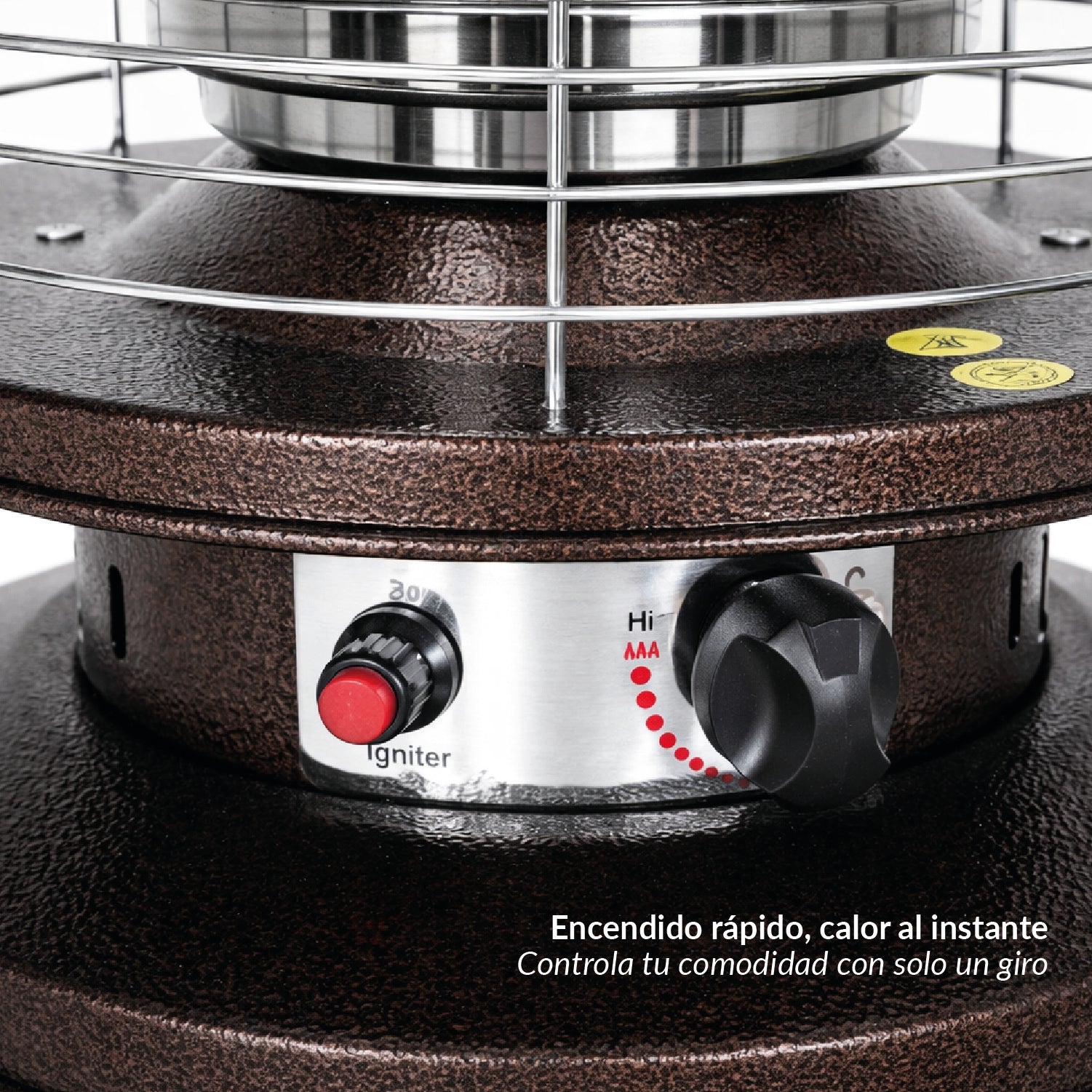 Estufa de Patio exterior a Gas 11 kg con Funda Bfresh