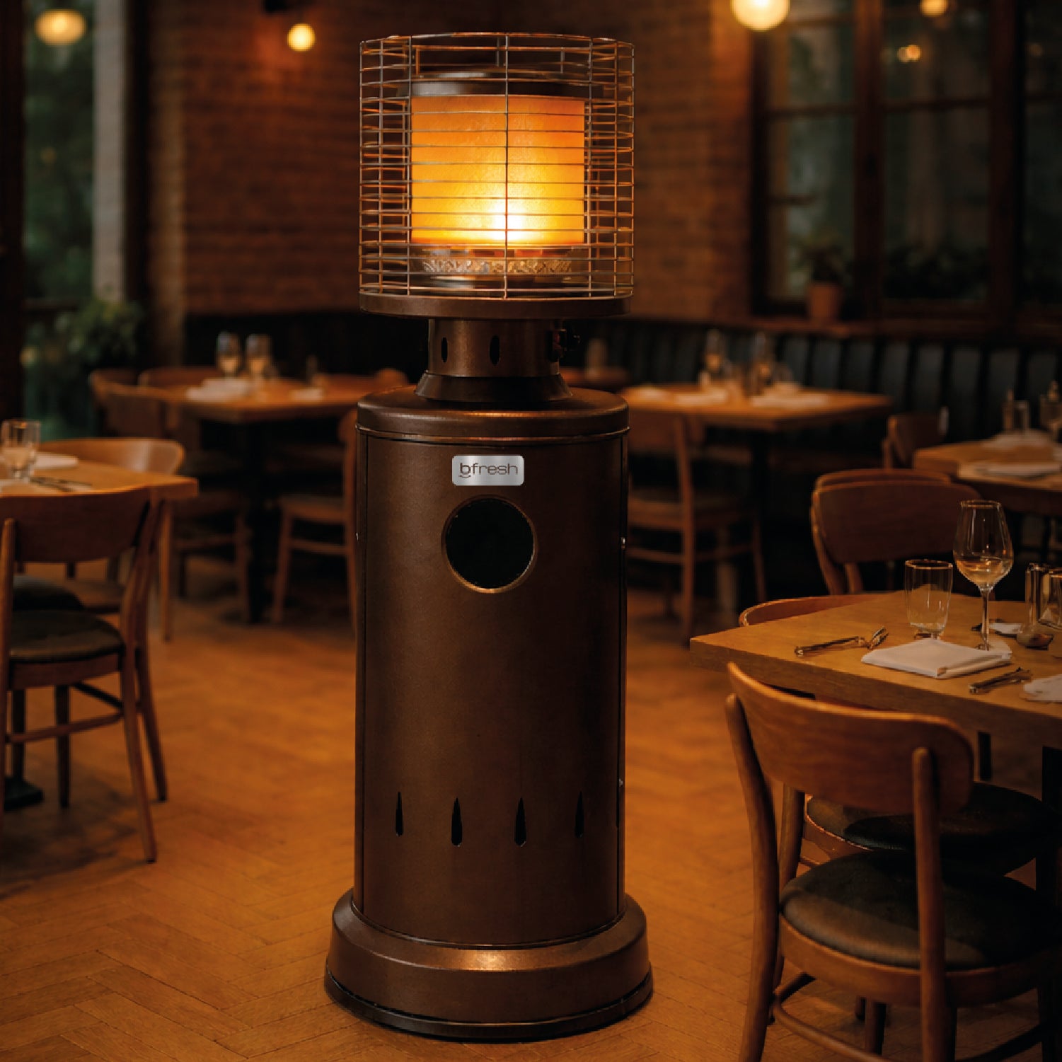 Estufa de Patio exterior a Gas 11 kg con Funda Bfresh