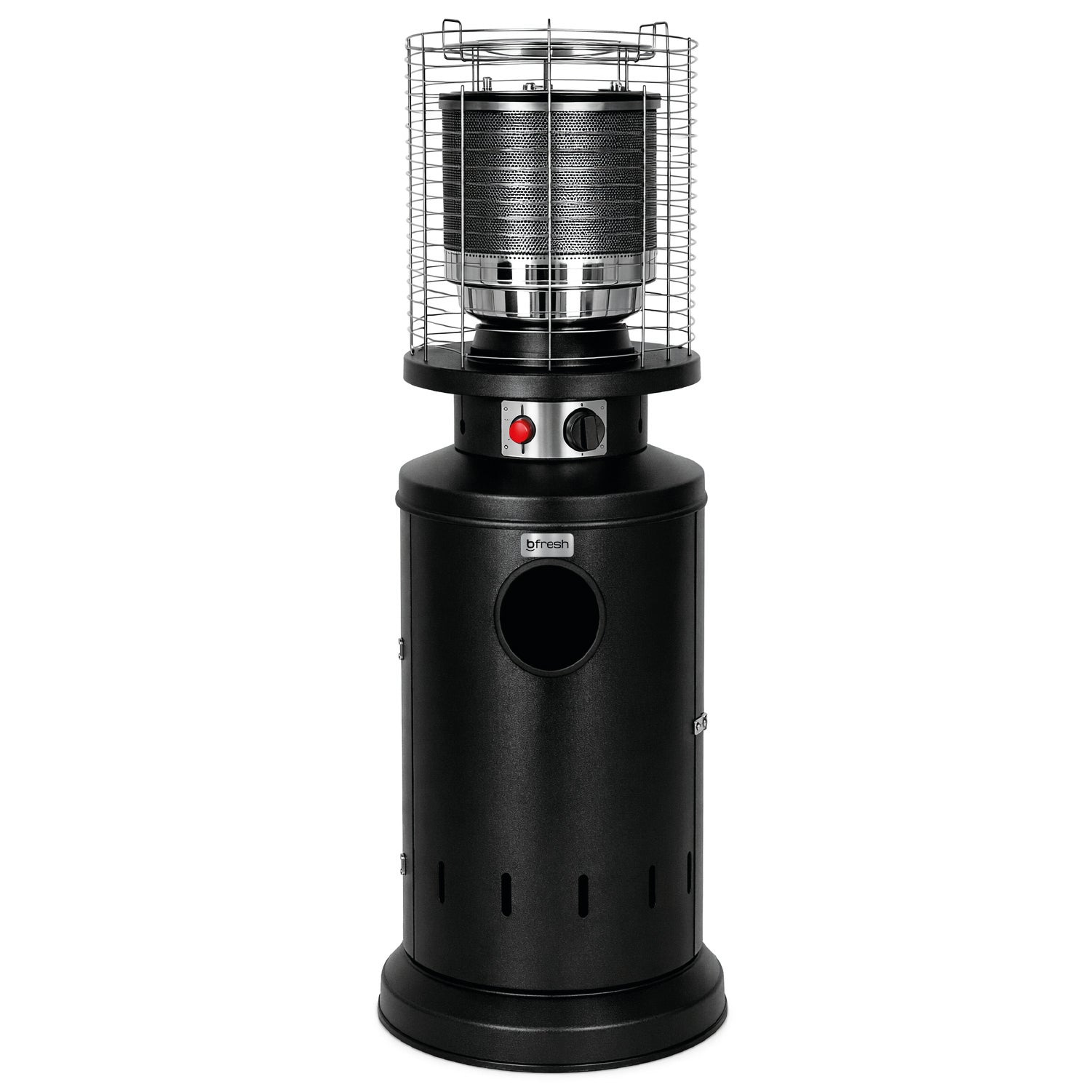 Estufa De Patio Baja Negra a Gas de 11kg | Terrazas Interior Exterior Bfresh