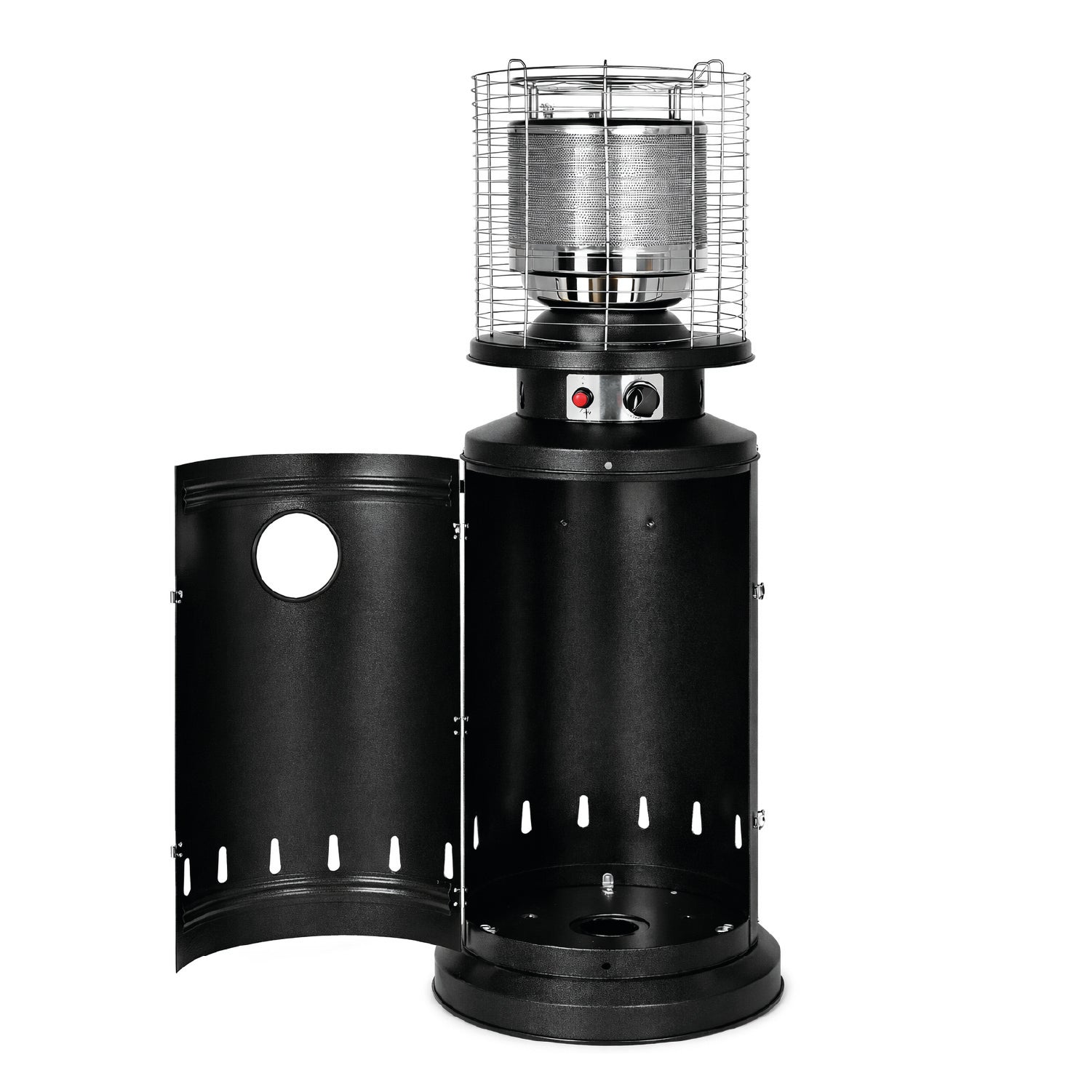 Estufa De Patio Baja Negra a Gas de 11kg | Terrazas Interior Exterior Bfresh