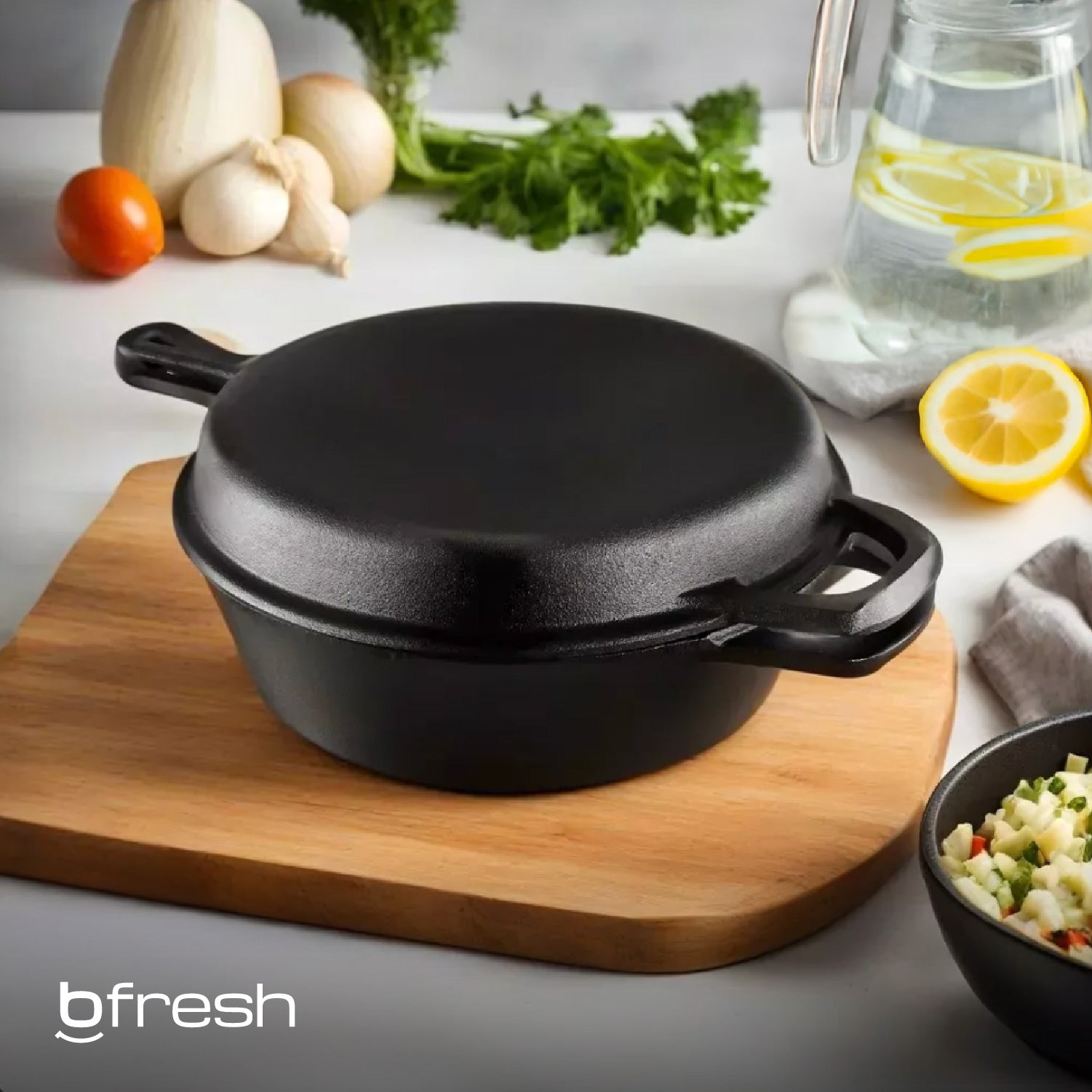 Pack De 2 Sartenes Hierro Fundido 26 Cm