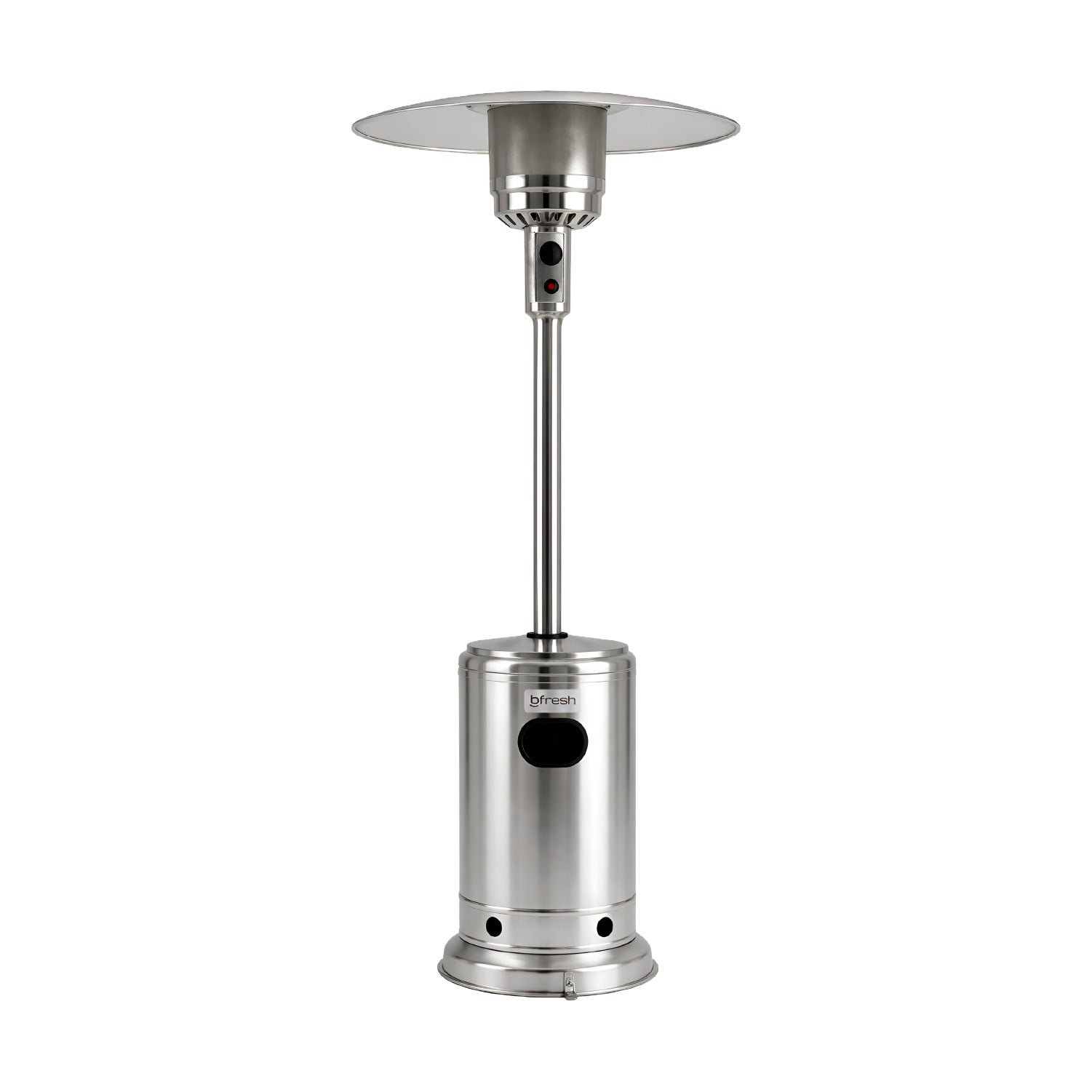Estufa De Patio Exterior A Gas 50,000 BTU Plateado Antivuelco Bfresh