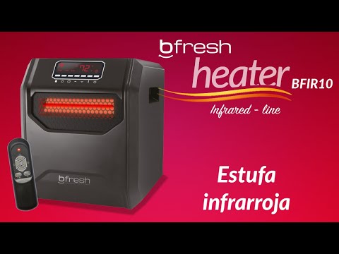 Estufa Infrarroja Bfresh BF-IR10 Con Temporizador 1500W